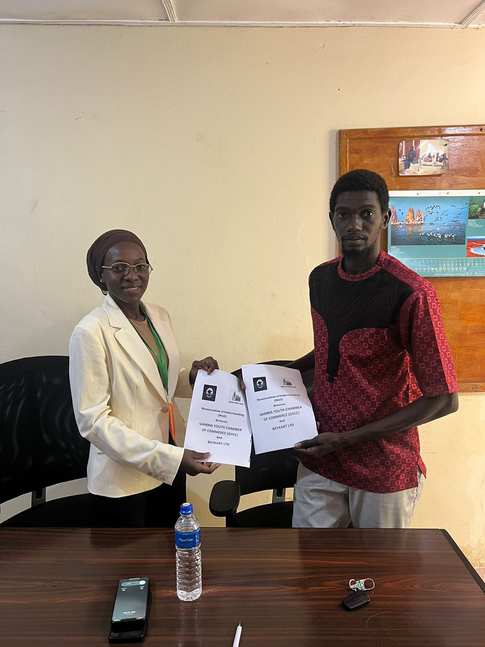 Baykart leadership receiving innovation medal